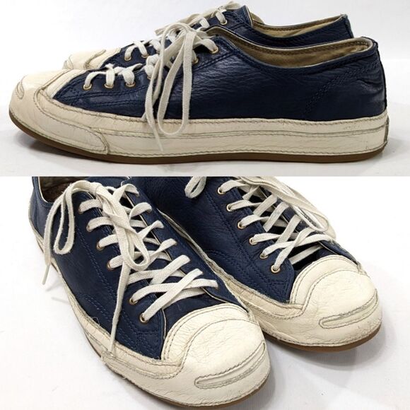 Vintage Jack Purcell Leather Converse - Picture 1 of 11